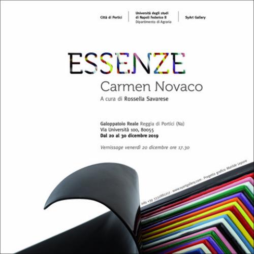 “Essenze” Personale di Carmen Novaco a cura di Rossella Savarese